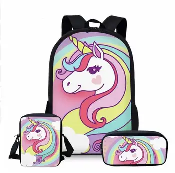 Cartoon Unicorn School Backpack Set for Teenage Girls Boys Student Kid Orthopedics Bagpack Children Satchel Enfant
Cartoon Unicorn School Backpack Set for Teenage Girls Boys Student Kid Orthopedics Bagpack Children Satchel Enfant