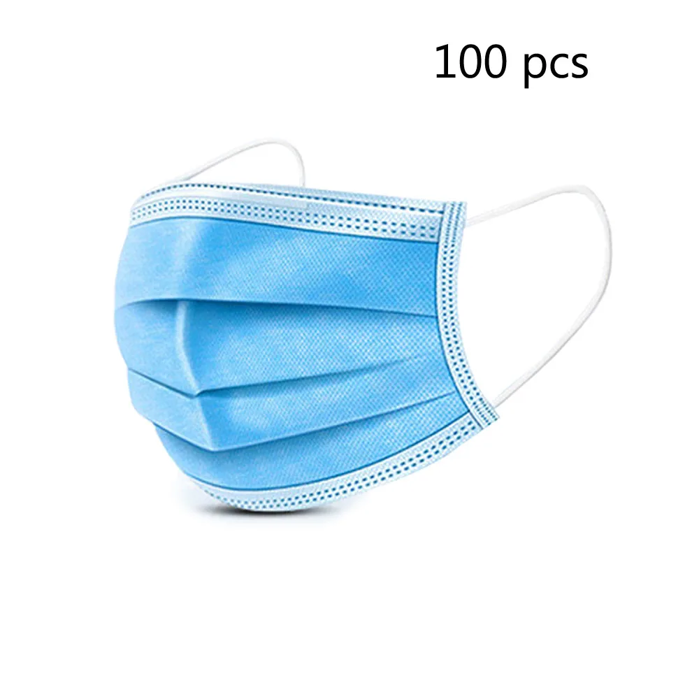 10-100Pcs 3 Layer Disposable Antibacterial Mask Protective Face Mouth Mask Anti Fog PM2.5 Influenza Bacterial Facial Dust-Proof
10-100Pcs 3 Layer Disposable Antibacterial Mask Protective Face Mouth Mask Anti Fog PM2.5 Influenza Bacterial Facial Dust-Proof