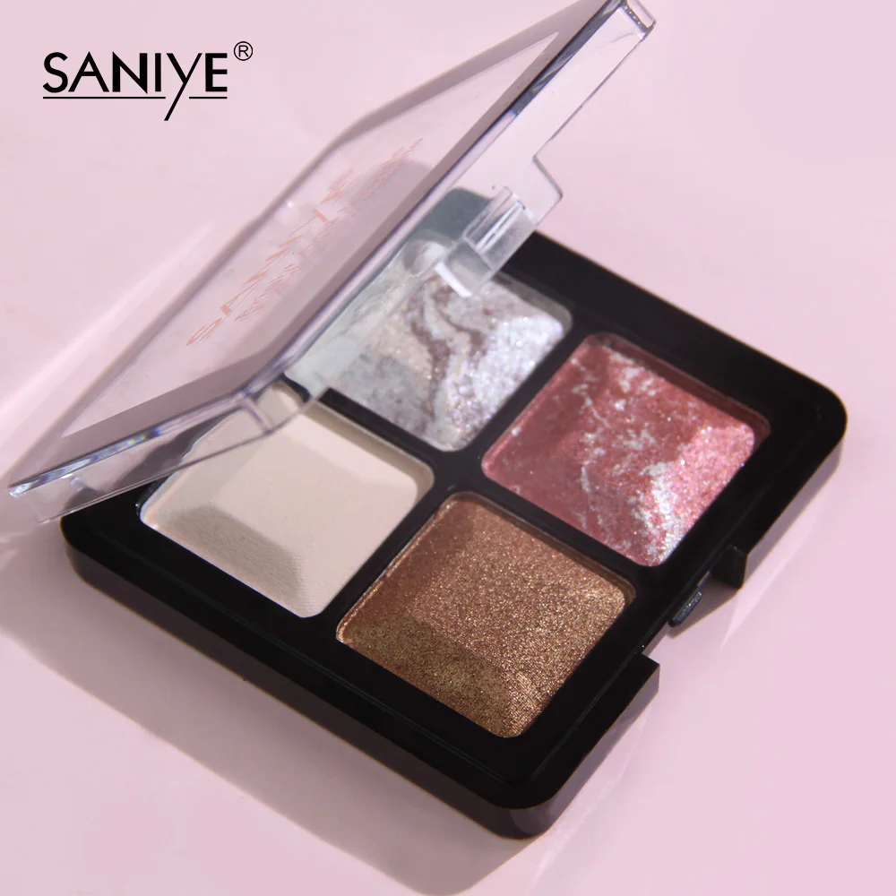 SANIYE 4 Color Beauty Glitter Eye Shadow Palette Soft Matte Eyeshadow Long Lasting Eye Makeup Paleta De Sombra E0424
SANIYE 4 Color Beauty Glitter Eye Shadow Palette Soft Matte Eyeshadow Long Lasting Eye Makeup Paleta De Sombra E0424