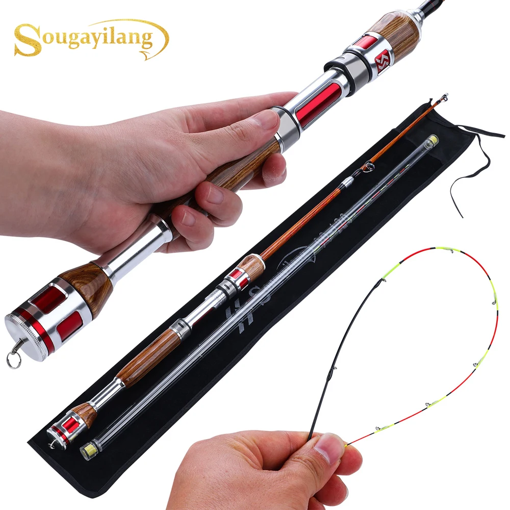 Sougayilang Top Quality 1.2m Raft Fishing Rod Portable 2 Sections Boat Fishing Pole Ultralight Carbon Fiber Fishing Tackle Pesca
Sougayilang Top Quality 1.2m Raft Fishing Rod Portable 2 Sections Boat Fishing Pole Ultralight Carbon Fiber Fishing Tackle Pesca