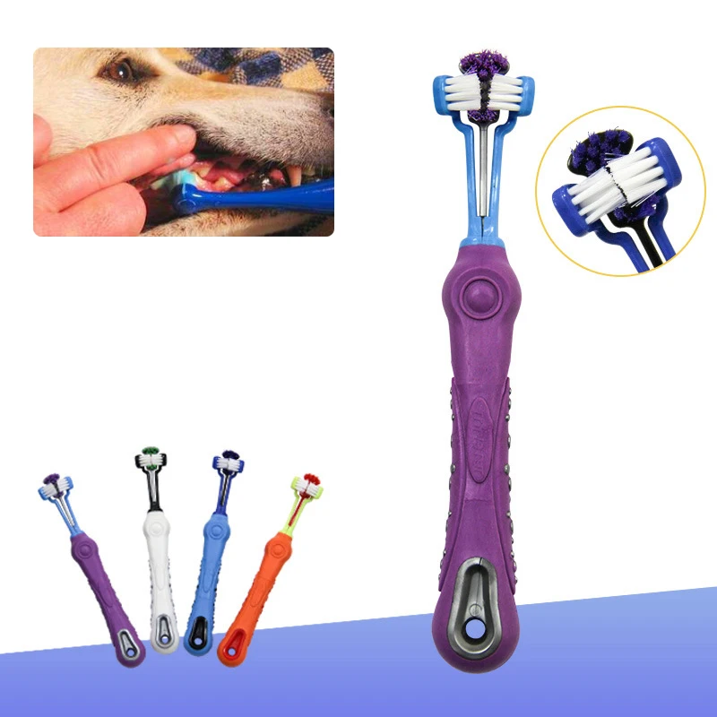Pet Dog Toothbrush Multi-angle Cleaning Tooth Bad Breath Tartar Teeth Care Tool Brush for Dog Cat Protection Health Product
Pet Dog Toothbrush Multi-angle Cleaning Tooth Bad Breath Tartar Teeth Care Tool Brush for Dog Cat Protection Health Product