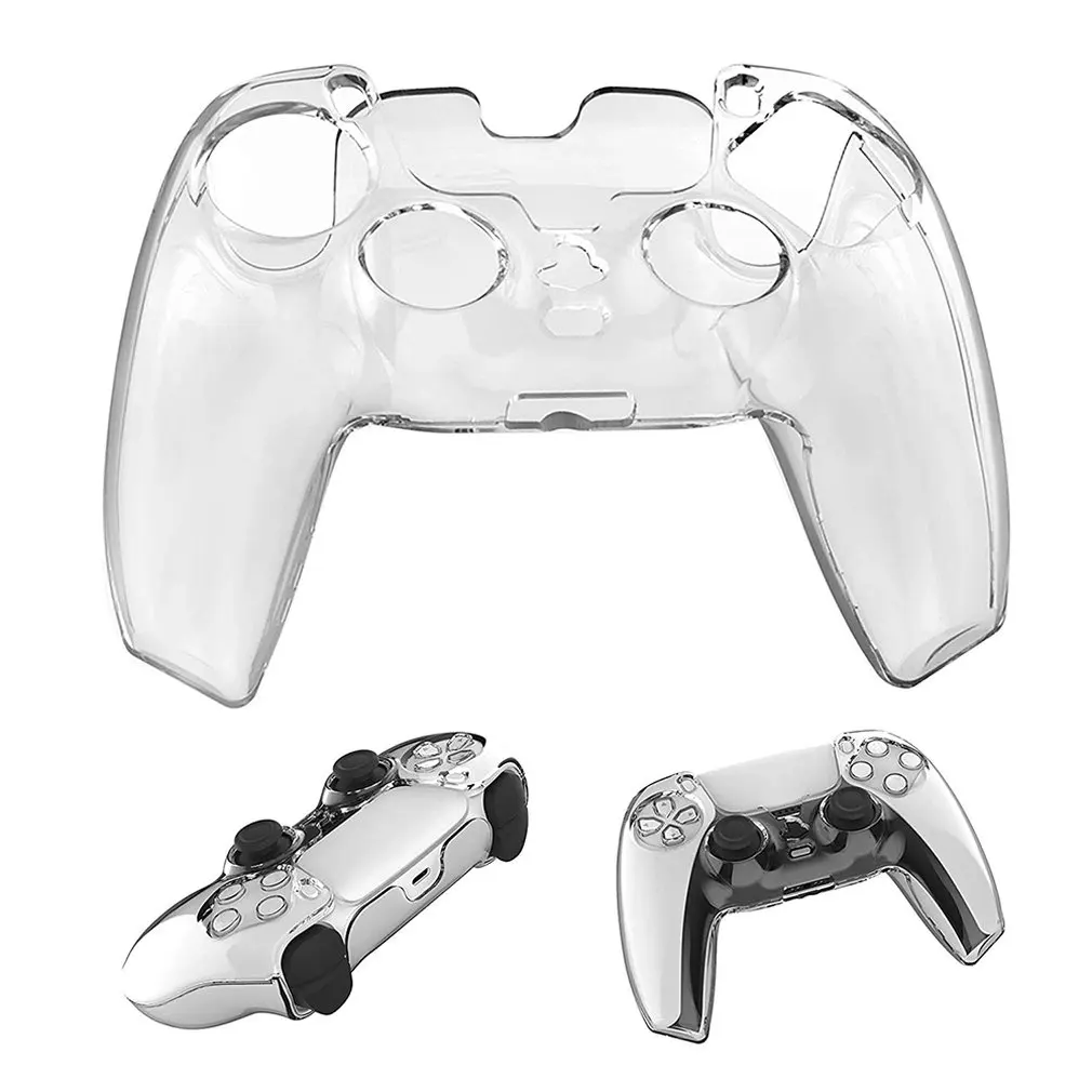 2020 NEW PC Transparent Protector Cover For PS5 Controller Anti-Slip Cover Dustproof Durable Controller Grip Protector Cover
2020 NEW PC Transparent Protector Cover For PS5 Controller Anti-Slip Cover Dustproof Durable Controller Grip Protector Cover