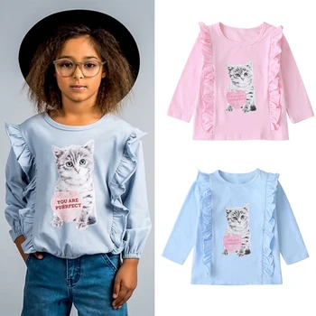 Autumn Baby Girls Long Sleeve T-Shirts Clothes Cartoon Print Sweatshirts Kids Casual Tops Hot Sale
Autumn Baby Girls Long Sleeve T-Shirts Clothes Cartoon Print Sweatshirts Kids Casual Tops Hot Sale