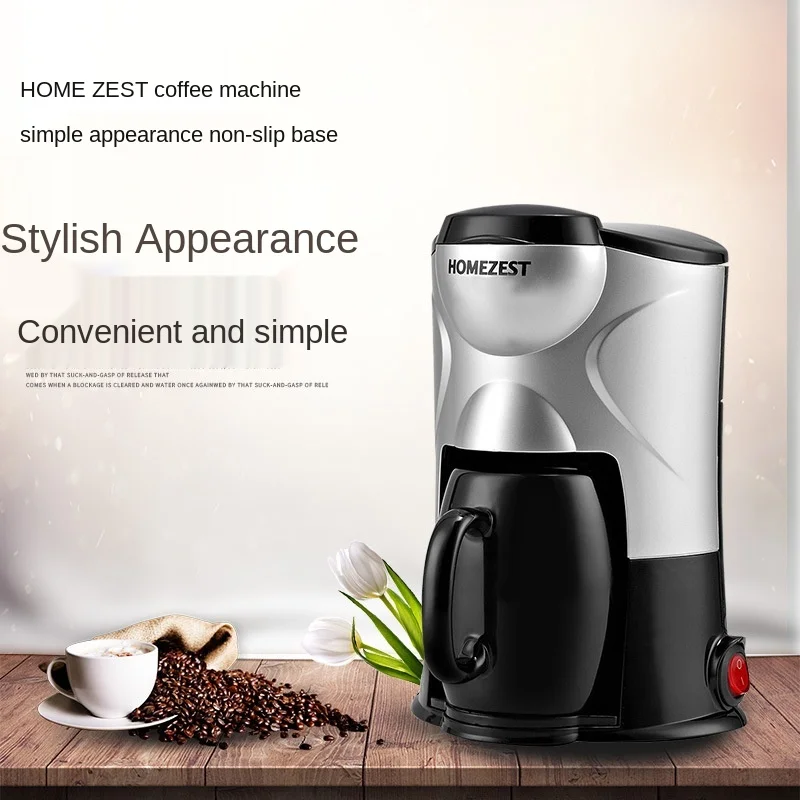 Portable American Drip Coffee Machine Household Small Automatic Mini Coffee Pot Multi-Purpose Small Household Appliances
Portable American Drip Coffee Machine Household Small Automatic Mini Coffee Pot Multi-Purpose Small Household Appliances