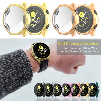 Soft TPU Protective Case for Samsung Galaxy Watch Active Screen Protector Bumper Cover for Galaxy Watch Active 2 40mm/44mm Cases
Soft TPU Protective Case for Samsung Galaxy Watch Active Screen Protector Bumper Cover for Galaxy Watch Active 2 40mm/44mm Cases