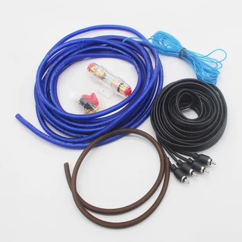 Car Audio Speakers Wiring kits Cable Amplifier Subwoofer Speaker Installation Wires Kit 10GA Power Cable 60 AMP Fuse Holder
Car Audio Speakers Wiring kits Cable Amplifier Subwoofer Speaker Installation Wires Kit 10GA Power Cable 60 AMP Fuse Holder