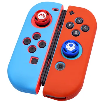 Protective Case for Nintendo Switch Joy-Con Controller with Thumb Caps x2 Anti-slip Silicone Grips Covers x2(4 in 1)
Protective Case for Nintendo Switch Joy-Con Controller with Thumb Caps x2 Anti-slip Silicone Grips Covers x2(4 in 1)