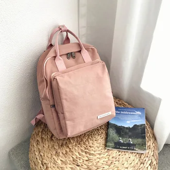 High Quality Women's Satchel Backpacks Comfortable Feel Multifunction Design Bagpack High Capacity Can Be Put Notebook Snacks
High Quality Women's Satchel Backpacks Comfortable Feel Multifunction Design Bagpack High Capacity Can Be Put Notebook Snacks