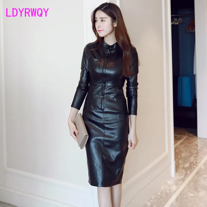 2021 autumn and winter new fashion front zip pocket Slim bag hip dress Knee-Length Full Sheath Office Lady
2021 autumn and winter new fashion front zip pocket Slim bag hip dress Knee-Length Full Sheath Office Lady