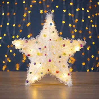 New Year's figure "Star with balls", 10 LED, 36 х 8 cm, battery operated (not included) 3667624
New Year's figure "Star with balls", 10 LED, 36 х 8 cm, battery operated (not included) 3667624