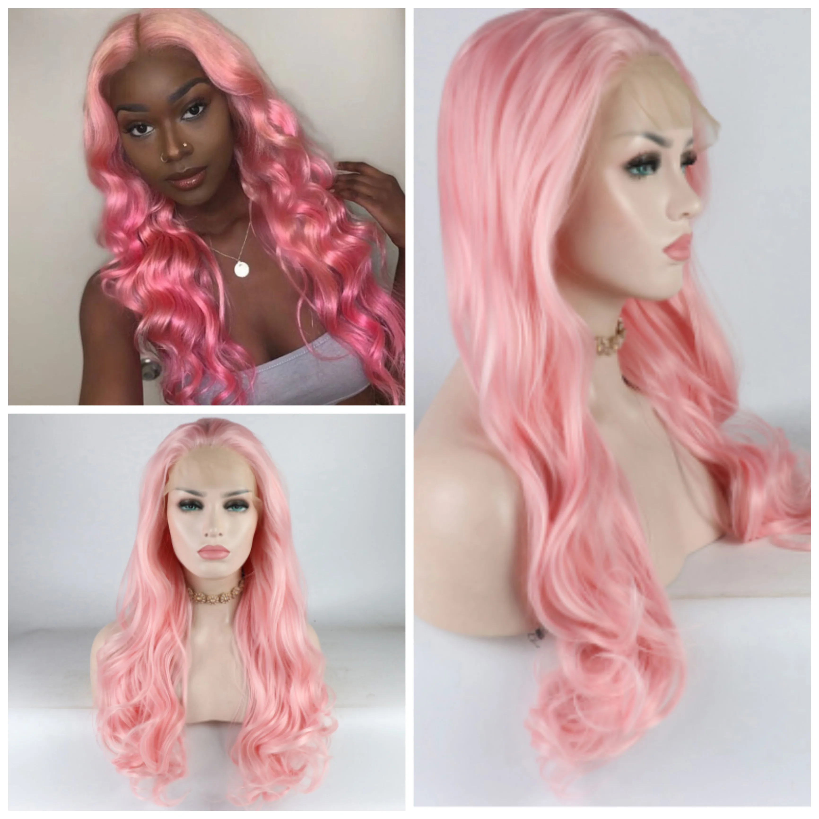 Pink Brown Yellow Purple Wig Synthetic 13×4Lace Front Wig Long Wavy Wigs For Black Women Heat Resistant Fiber Glueless Peruka
Pink Brown Yellow Purple Wig Synthetic 13×4Lace Front Wig Long Wavy Wigs For Black Women Heat Resistant Fiber Glueless Peruka