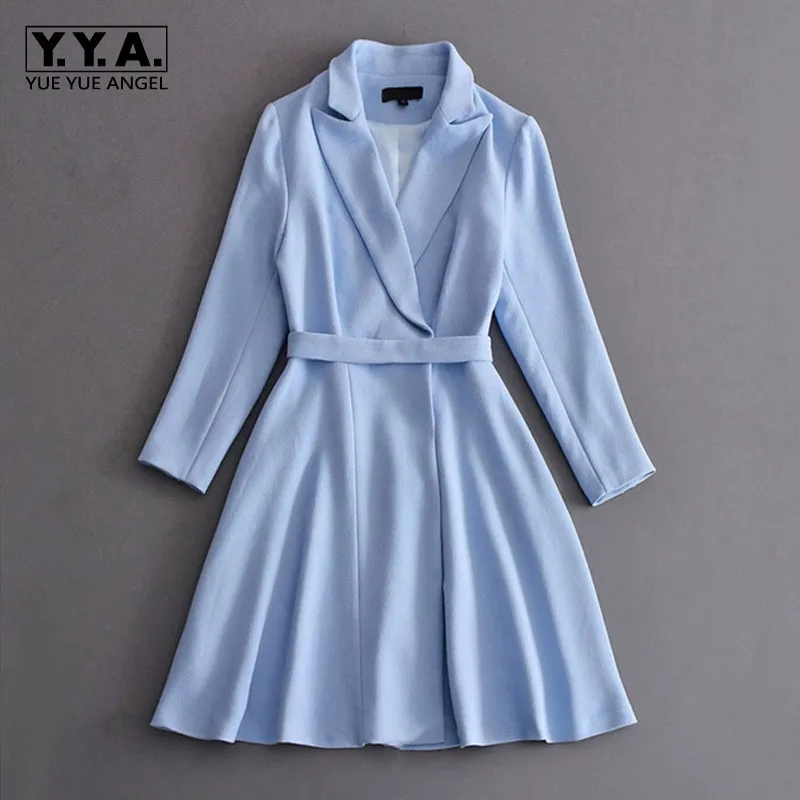 Princess Dress 2020 New Woman Dress Notched Long Sleeve Big Swing Elegant Dresses Work Wear Clothes Office Ladies Blazer Dress
Princess Dress 2020 New Woman Dress Notched Long Sleeve Big Swing Elegant Dresses Work Wear Clothes Office Ladies Blazer Dress