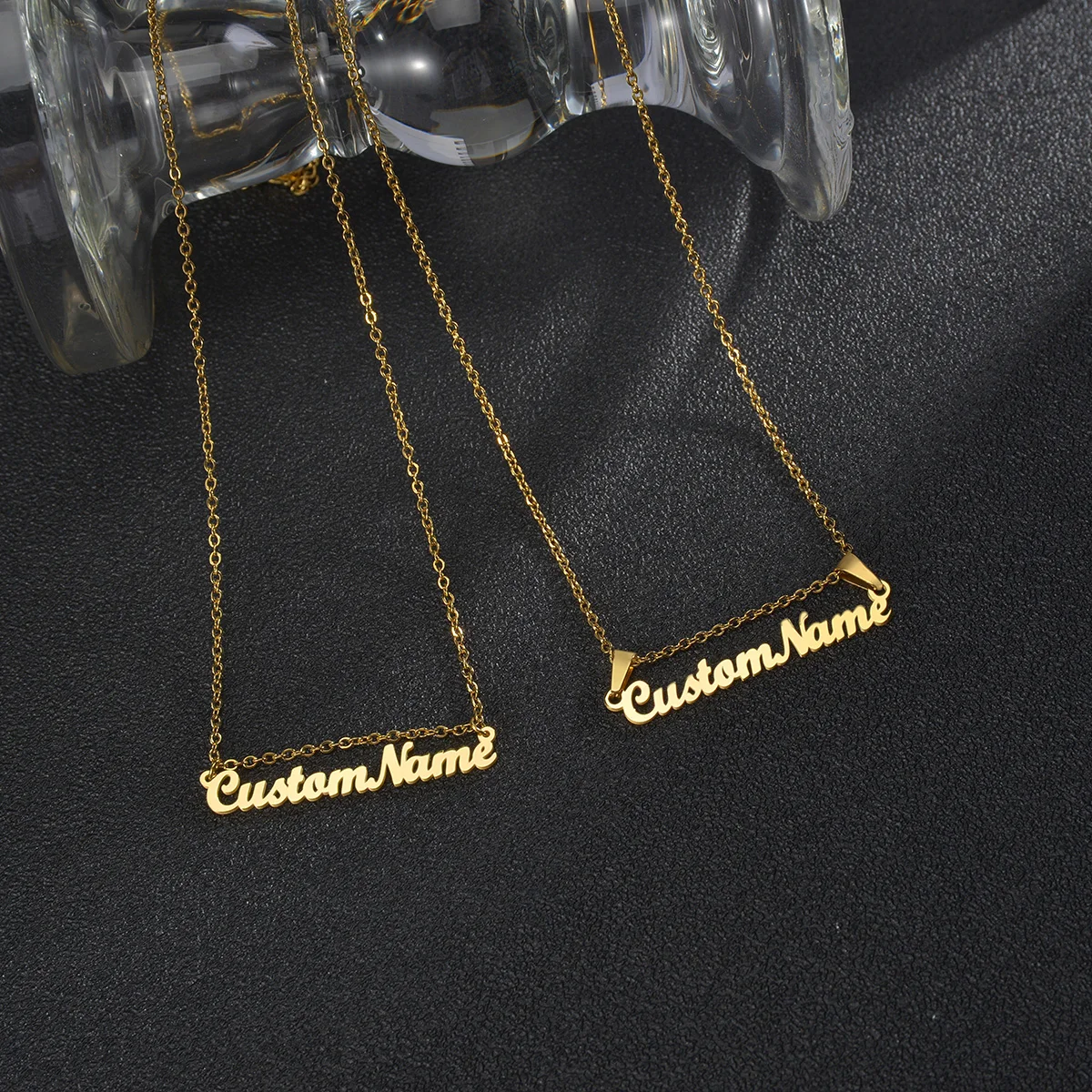 Personalized Double Names Necklaces for Women Man Nameplate Jewelry Stainless Steel Custom Letters O Chain Trendy Pendants
Personalized Double Names Necklaces for Women Man Nameplate Jewelry Stainless Steel Custom Letters O Chain Trendy Pendants