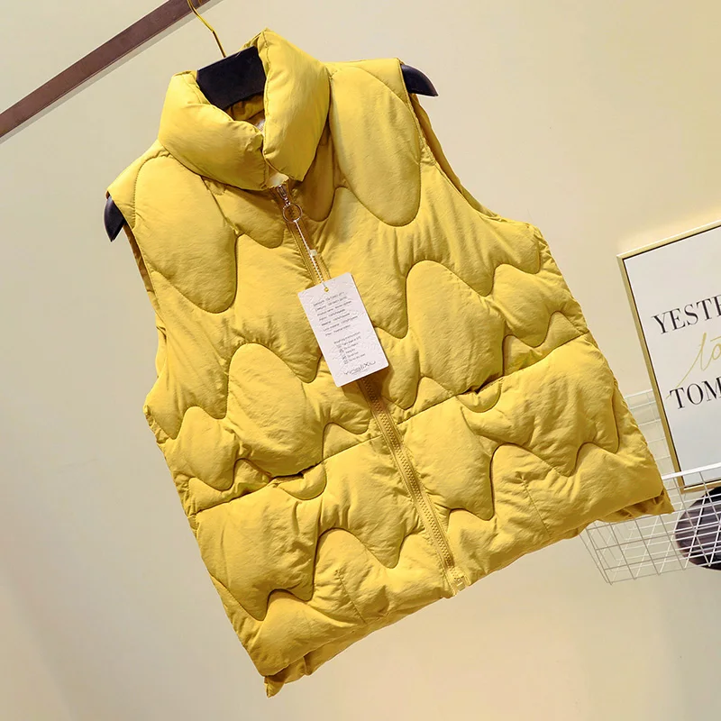 Korean Women Winter Vest Waistcoat Casual Fashion Warm Sleeveless Jacket Spring Solid Color Turn-down Collar Button Coat Tops
Korean Women Winter Vest Waistcoat Casual Fashion Warm Sleeveless Jacket Spring Solid Color Turn-down Collar Button Coat Tops