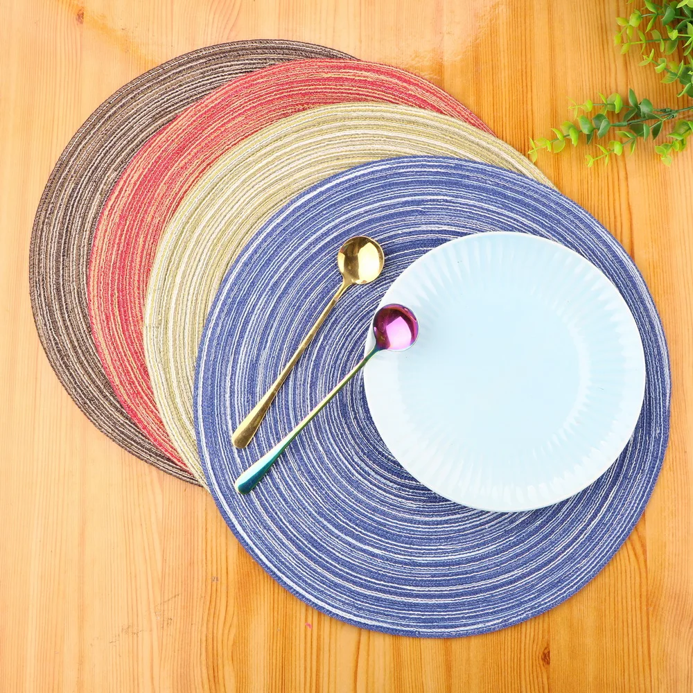 NICEYARD Non Slip Dish Bowl Cup Insulation Mats Dining Table Placemat Coasters Home Kitchen Pad Round Design Table Mat
NICEYARD Non Slip Dish Bowl Cup Insulation Mats Dining Table Placemat Coasters Home Kitchen Pad Round Design Table Mat