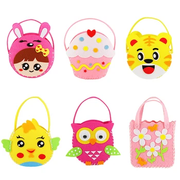 6Pcs Non-Woven Cloth DIY Bags Sewing Craft Toy Bag Handmade DIY Creative Handmade Bag Cartoon Animal Tote Bags for Birthday Gift
6Pcs Non-Woven Cloth DIY Bags Sewing Craft Toy Bag Handmade DIY Creative Handmade Bag Cartoon Animal Tote Bags for Birthday Gift
