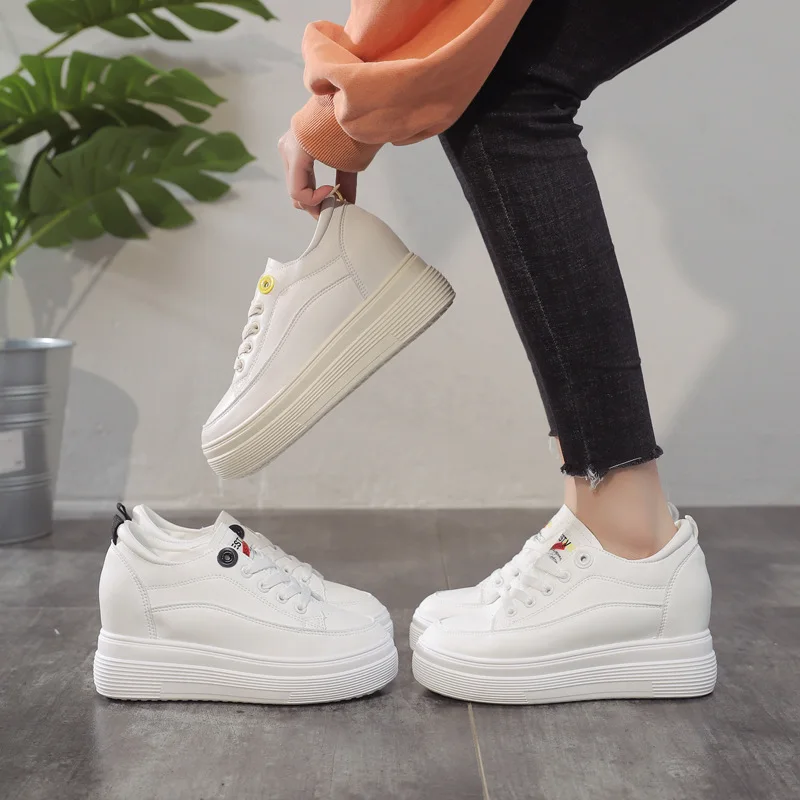2020 Spring New Style Versatile Slimming Spring Thick Bottomed Platform Sports Footwear Elevator 8cm White Shoes Women's
2020 Spring New Style Versatile Slimming Spring Thick Bottomed Platform Sports Footwear Elevator 8cm White Shoes Women's