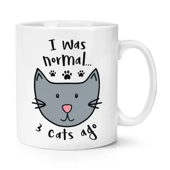 I Was Normal 3 Cats Ago Mug Funny Crazy Cat Lady Kitten Coffee Ceramic Mug
I Was Normal 3 Cats Ago Mug Funny Crazy Cat Lady Kitten Coffee Ceramic Mug