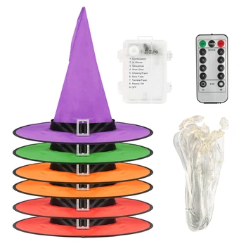 3M Halloween Witch Hat String Light Battery Operated String Fairy Light with 8-Modes for Wedding Christmas Home Party Decor
3M Halloween Witch Hat String Light Battery Operated String Fairy Light with 8-Modes for Wedding Christmas Home Party Decor