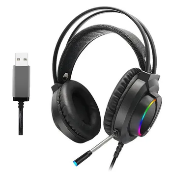 USB Wired Gaming Headset Noise reduction Game Earphone Professional Computer Gamer Headphone With HD Microphone for Computer
USB Wired Gaming Headset Noise reduction Game Earphone Professional Computer Gamer Headphone With HD Microphone for Computer