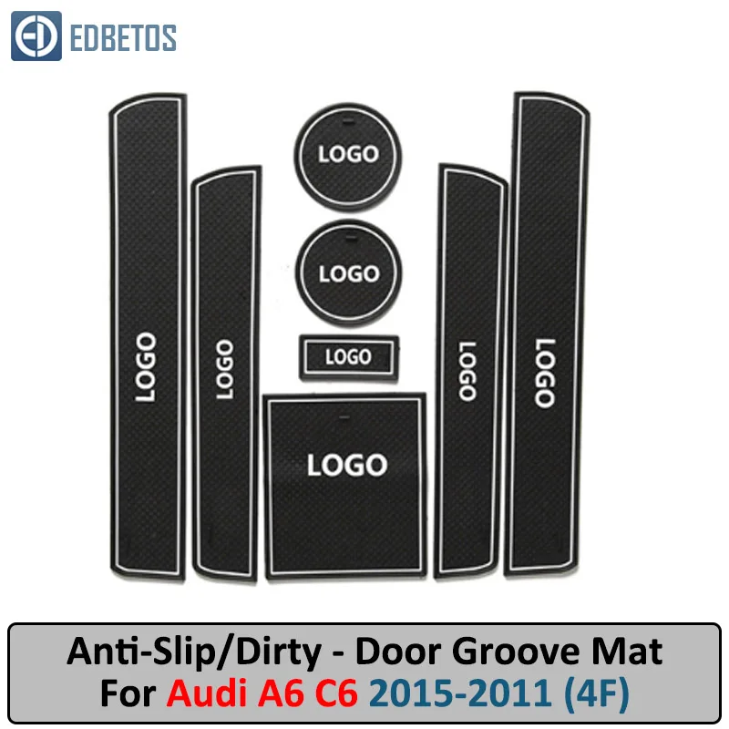 Door Groove Mat For Audi A6 C6 2005 2006 2007 2008 2009 2010 2011 Anti-Slip Mat Gate Slot Coaster Anti-Dirty Mat
Door Groove Mat For Audi A6 C6 2005 2006 2007 2008 2009 2010 2011 Anti-Slip Mat Gate Slot Coaster Anti-Dirty Mat
