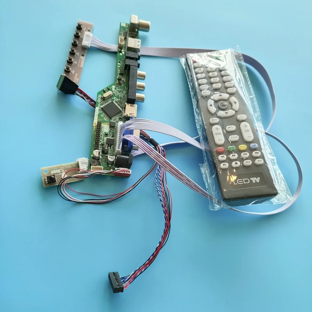 Комплект для LTN140AT21 LVDS AV 1366x768 панель ЖК-экран Аудио светодиодный VGA дистанционный ТВ USB Дисплей HDMI 40pin контроллер Doard Monitor 14"
Комплект для LTN140AT21 LVDS AV 1366x768 панель ЖК-экран Аудио светодиодный VGA дистанционный ТВ USB Дисплей HDMI 40pin контроллер Doard Monitor 14"