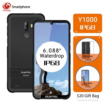 OUKITEL Y1000 2GB 32GB 2 Card SmartPhone Android9.0 MT6580P Quad Core 6.08‘’ 19.5:9 Fingerprint Face Recognition Mobile Phone 
OUKITEL Y1000 2GB 32GB 2 Card SmartPhone Android9.0 MT6580P Quad Core 6.08‘’ 19.5:9 Fingerprint Face Recognition Mobile Phone