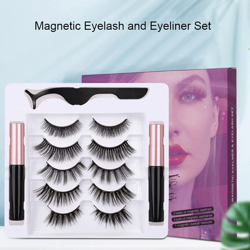 7 Pairs Eye Lashes Magnetic Eyelashes And Eyeliner Set False Eyelashes Magnet Extension False Eyelashes Ultra-lightweight
7 Pairs Eye Lashes Magnetic Eyelashes And Eyeliner Set False Eyelashes Magnet Extension False Eyelashes Ultra-lightweight