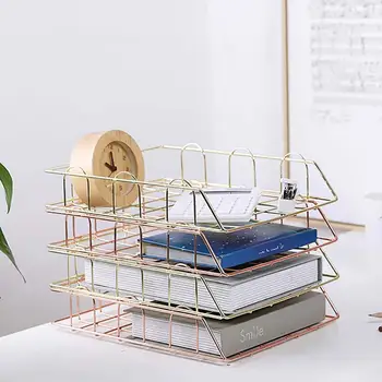Single Layer Wrought Iron Stackable Storage Basket Desktop Book Information Storage Box Bookshelf Office File Storage Rack
Single Layer Wrought Iron Stackable Storage Basket Desktop Book Information Storage Box Bookshelf Office File Storage Rack