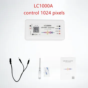 LC2000B LC1000A LED Wifi Music Controller with Mic for Digital Pixels Panel Screen Strip Light WS2812B Addressable APP Control
LC2000B LC1000A LED Wifi Music Controller with Mic for Digital Pixels Panel Screen Strip Light WS2812B Addressable APP Control