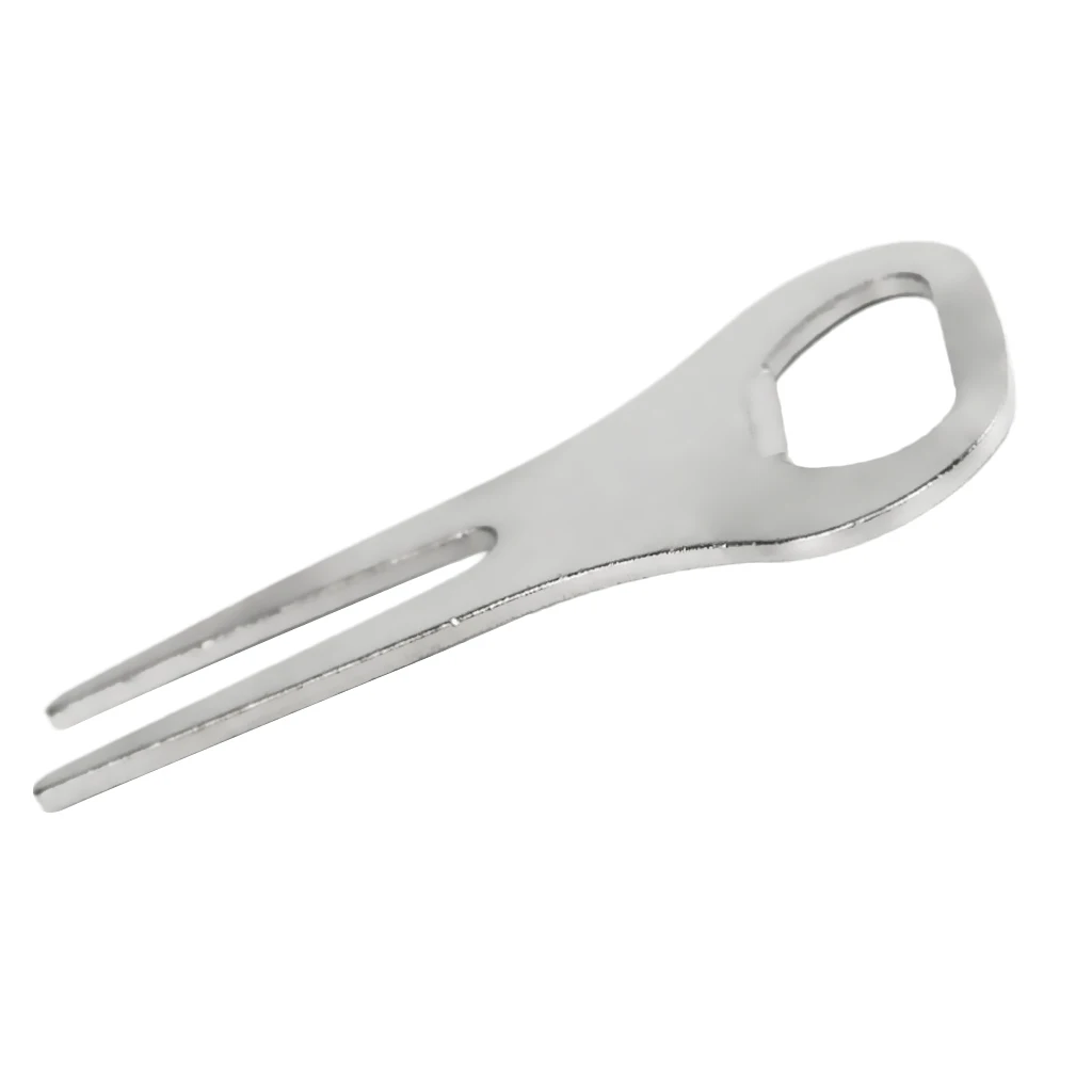 Golf Green Divot Repair Tool Ball Marker Putting Fork Pitch Groove Cleaner Golf Green Divot Repair Tool Ball Marker Putting Fork Pitch Groove Cleaner