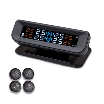 Smart Car TPMS Tyre Pressure Monitoring System Solar Power Digital LCD Display Auto Security Alarm Systems Tyre Pressure
Smart Car TPMS Tyre Pressure Monitoring System Solar Power Digital LCD Display Auto Security Alarm Systems Tyre Pressure