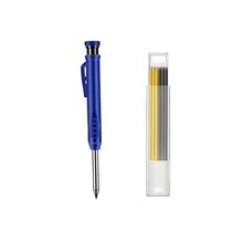 Solid Carpenter Pencil Set With Built-in Sharpener Deep Hole Mechanical Pencil Refill For Construction Woodworking Hand Tools
Solid Carpenter Pencil Set With Built-in Sharpener Deep Hole Mechanical Pencil Refill For Construction Woodworking Hand Tools