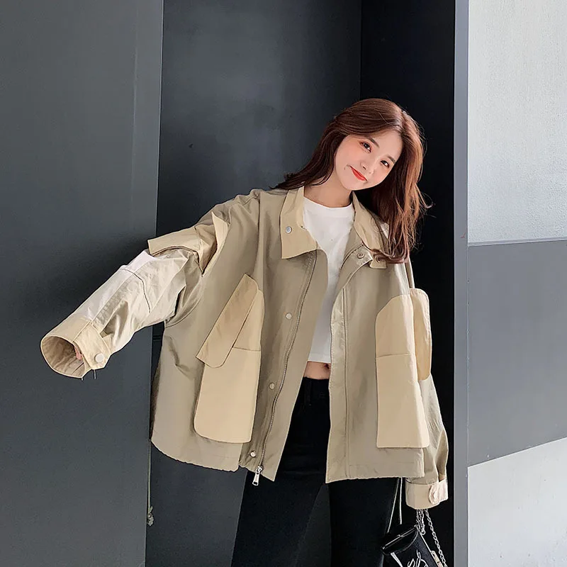Photo Shoot 2019 Spring And Autumn New Style Hong Kong Style Drawstring Mixed Colors Workwear Trench Coat Women's Korean-style L
Photo Shoot 2019 Spring And Autumn New Style Hong Kong Style Drawstring Mixed Colors Workwear Trench Coat Women's Korean-style L