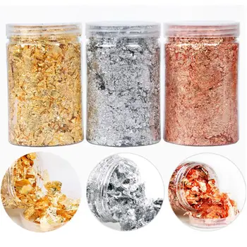 3 Colors Metallic Foil Flakes Sequins Glitters for Resin Painting Arts Nail Art
3 Colors Metallic Foil Flakes Sequins Glitters for Resin Painting Arts Nail Art
