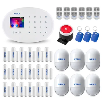 KERUI W20 WIFI GSM Alarm System With Home Security PIR Motion Detector Door/Window Sensor Support App Remote Control Panel
KERUI W20 WIFI GSM Alarm System With Home Security PIR Motion Detector Door/Window Sensor Support App Remote Control Panel