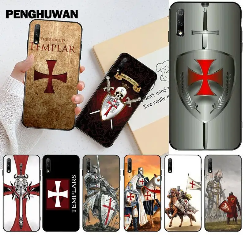 Роскошный Уникальный дизайнерский чехол Templar Knight для телефона Huawei Nova 6se 7 7pro 7se honor