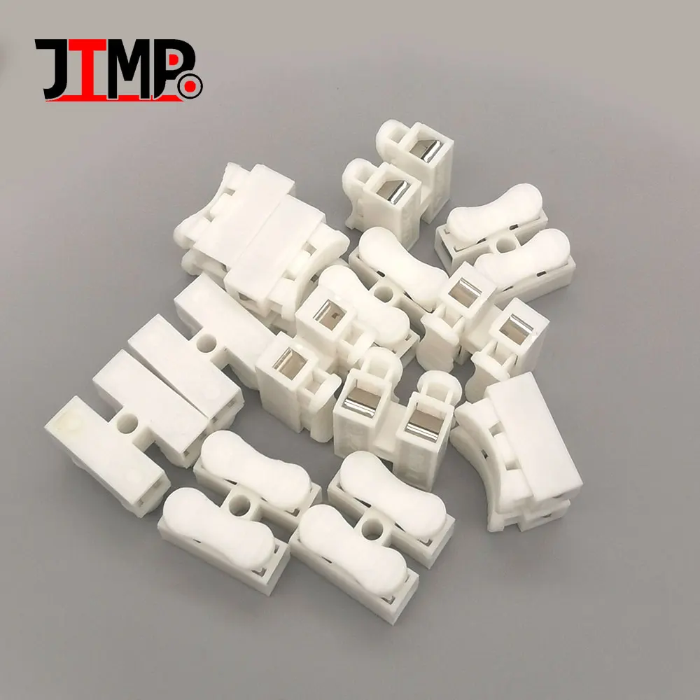 10 / 30 / 50PCS/lot Electrical Cable Connectors 2Pin Quick Splice Lock Wire Terminals Block CH2
10 / 30 / 50PCS/lot Electrical Cable Connectors 2Pin Quick Splice Lock Wire Terminals Block CH2