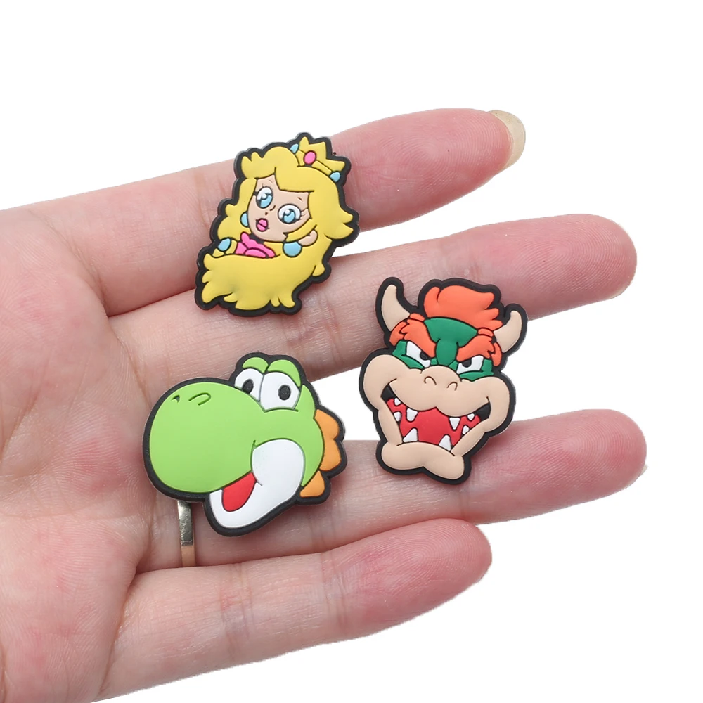 Novelty Single Sale10pc PVC Game Shoe Charms Shoe Accessories Shoe Decoration for Croc JIBZ/ Wristbands Kids Party Xmas Hot Sale
Novelty Single Sale10pc PVC Game Shoe Charms Shoe Accessories Shoe Decoration for Croc JIBZ/ Wristbands Kids Party Xmas Hot Sale
