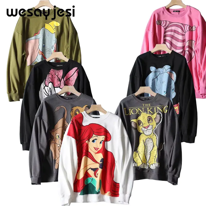 Lion Print Warm black pink Women Hoodies Sweatshirts 2019 Autumn Winter Sweatshirts Fleece Loose Feminino Harajuku Pullover
Lion Print Warm black pink Women Hoodies Sweatshirts 2019 Autumn Winter Sweatshirts Fleece Loose Feminino Harajuku Pullover
