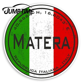 Jump Time Matera Italy Vinyl Stickers - Italian Flag Sticker LuggageWaterproof Car Decal Trunk Car Accessories 
Jump Time Matera Italy Vinyl Stickers - Italian Flag Sticker LuggageWaterproof Car Decal Trunk Car Accessories