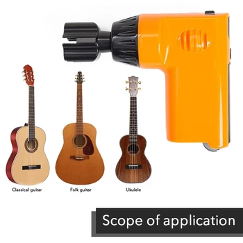 Portable Automatic Guitar Electric Strings Winder with String Cutter for Ukulele Guitars String Replacement Accessories
Portable Automatic Guitar Electric Strings Winder with String Cutter for Ukulele Guitars String Replacement Accessories