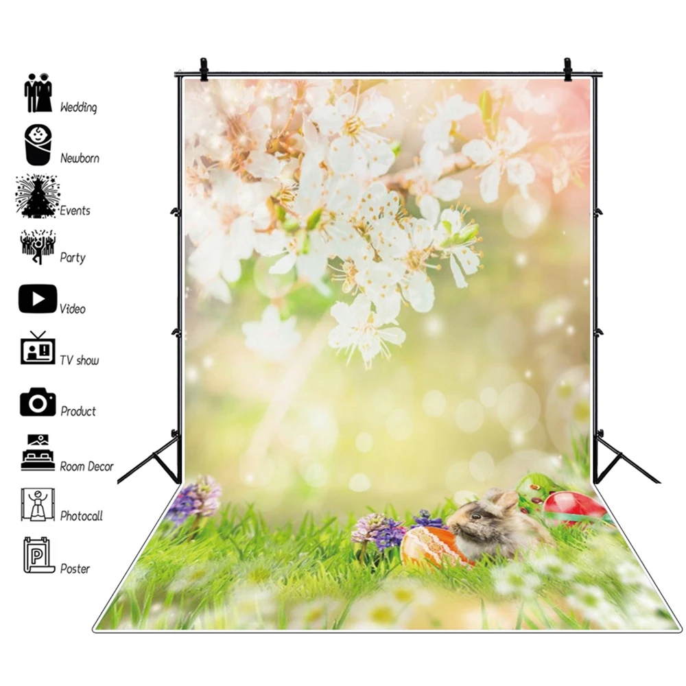 Easter Spring Flower Rabbit Grassland Eggs Baby Photography Backdrop Vinyl Photographic Background For Photo Studio Photophone
Easter Spring Flower Rabbit Grassland Eggs Baby Photography Backdrop Vinyl Photographic Background For Photo Studio Photophone