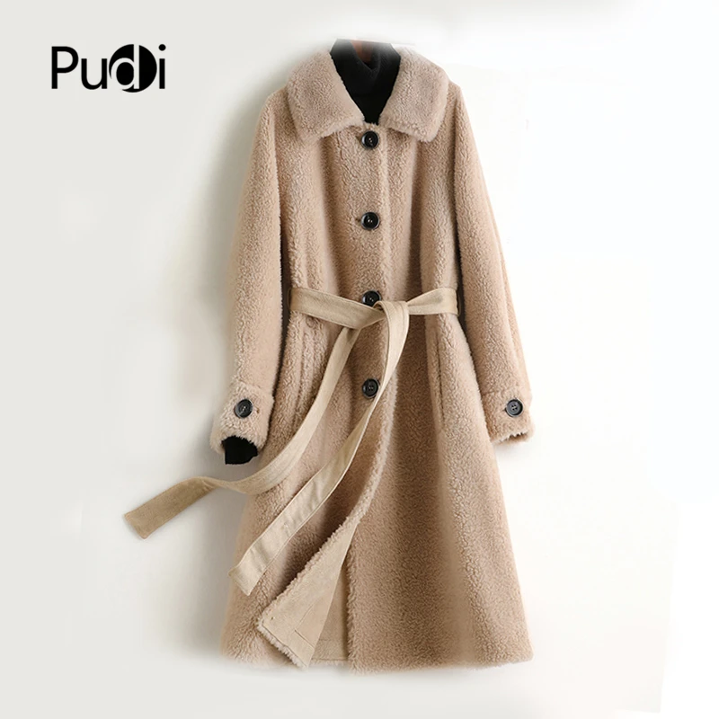 Aorice women real wool fur coat jacket trench winter warm female sheep shearing over size parkar coats A50018
Aorice women real wool fur coat jacket trench winter warm female sheep shearing over size parkar coats A50018
