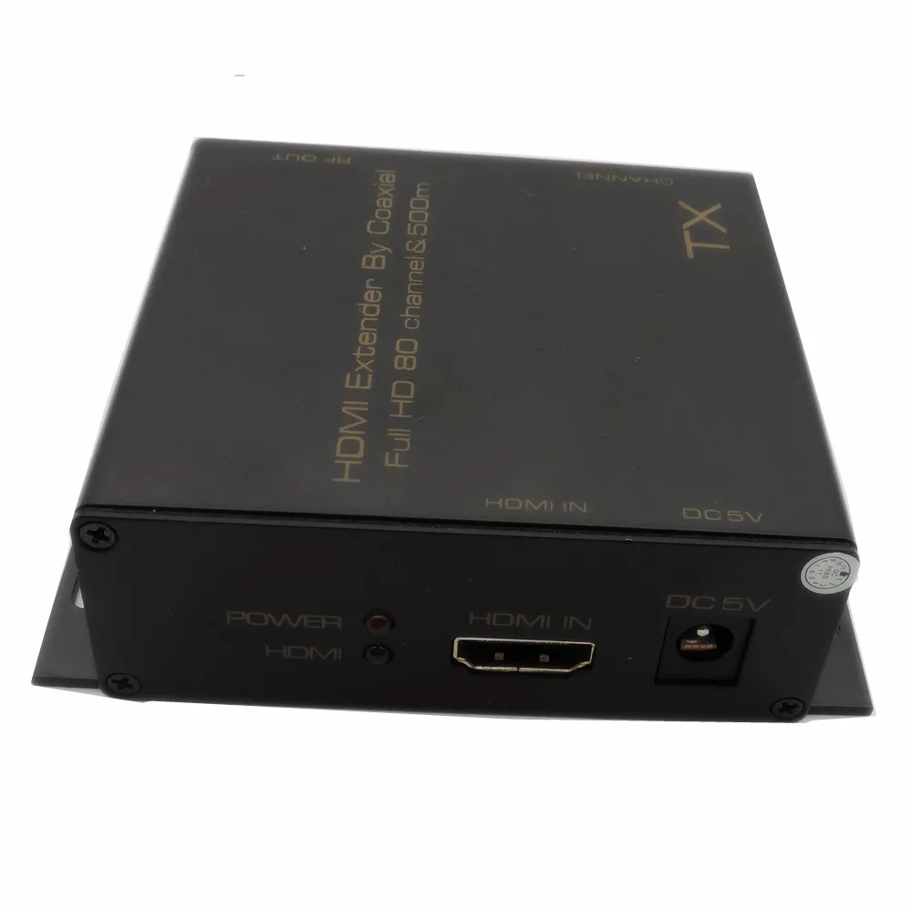 HDMI to DVB-T Modulator Converter Adapter HD1080P Transmitter 80 Channels,RF Coaxial Connector Cable 500m For HDTV STB CCTV
HDMI to DVB-T Modulator Converter Adapter HD1080P Transmitter 80 Channels,RF Coaxial Connector Cable 500m For HDTV STB CCTV