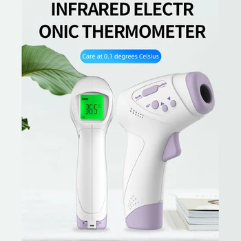 Portable Non-contact Thermometer infrared forehead temperature gun High Precision Thermometer Temperature Meter Termometro
Portable Non-contact Thermometer infrared forehead temperature gun High Precision Thermometer Temperature Meter Termometro
