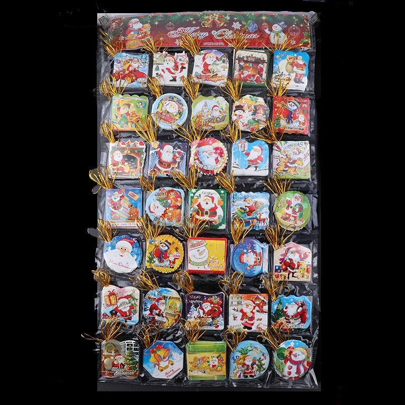 8pcs/lot Random Style New Year Christmas Tree Decorations Ornament Greeting Card Small Pendant Christmas Home Decorations F
8pcs/lot Random Style New Year Christmas Tree Decorations Ornament Greeting Card Small Pendant Christmas Home Decorations F