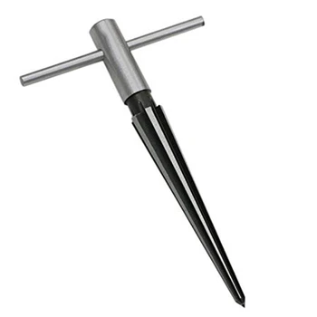 12mm Guitar Bridge Pin Hole Hand Held Reamer T Handle Tapered 6 Fluted Chamfer Reaming Woodworker Cutting Tool
12mm Guitar Bridge Pin Hole Hand Held Reamer T Handle Tapered 6 Fluted Chamfer Reaming Woodworker Cutting Tool