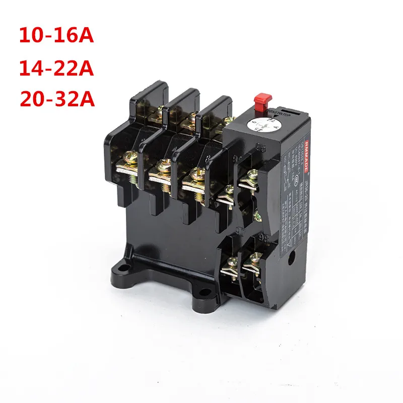 Thermal overload relay JR36-32 690V specification 16/22/32A high quality copper parts thermal overload protection relay
Thermal overload relay JR36-32 690V specification 16/22/32A high quality copper parts thermal overload protection relay
