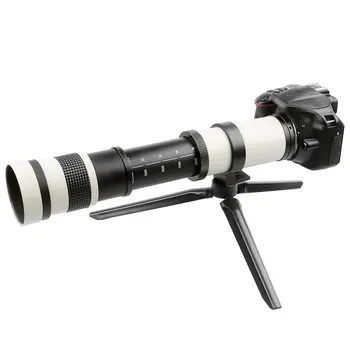 White 420-800Mm F / 8.3-F16 Mf Telephoto Focus Zoom + Adapter For Canon Super Telephoto Lens Manual Zoom Lens
White 420-800Mm F / 8.3-F16 Mf Telephoto Focus Zoom + Adapter For Canon Super Telephoto Lens Manual Zoom Lens